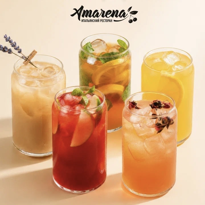 Холодные чаи в Amarena!